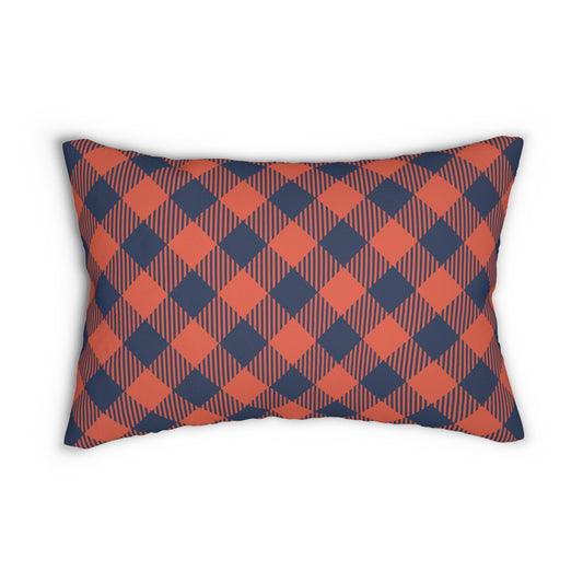Lumbar Pillow | Charlottesville, VA | Gingham