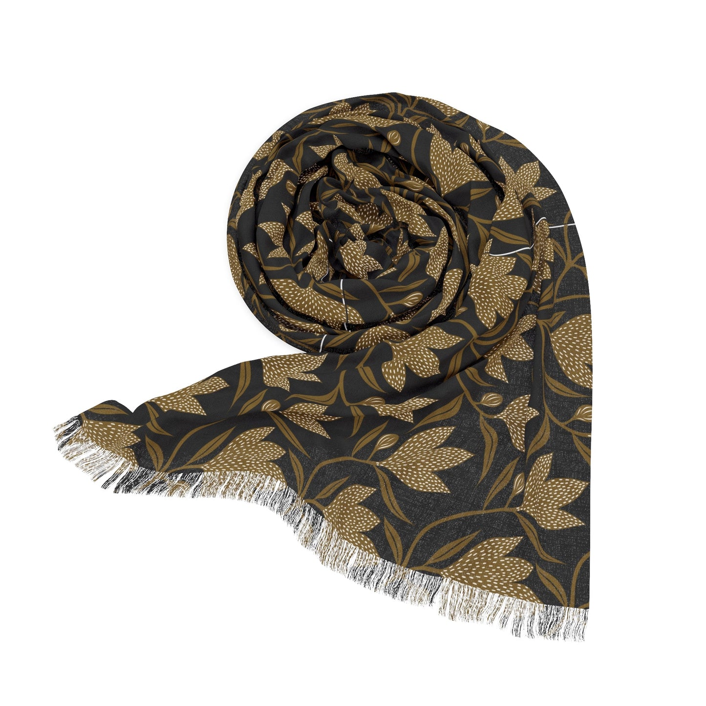 Scarf | Black & Gold | Magnolia