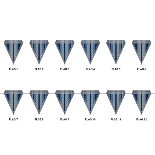 Flag Garland | Chapel Hill, North Carolina | Stripe