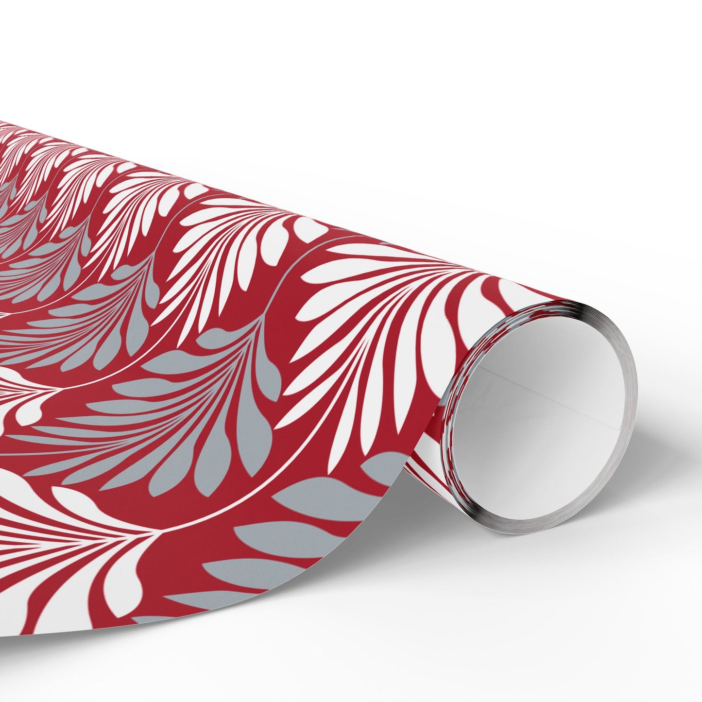 Gift Wrap | Red & Gray | Deco