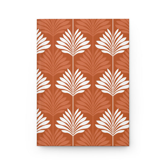 Journal | Dark Orange & White | Deco