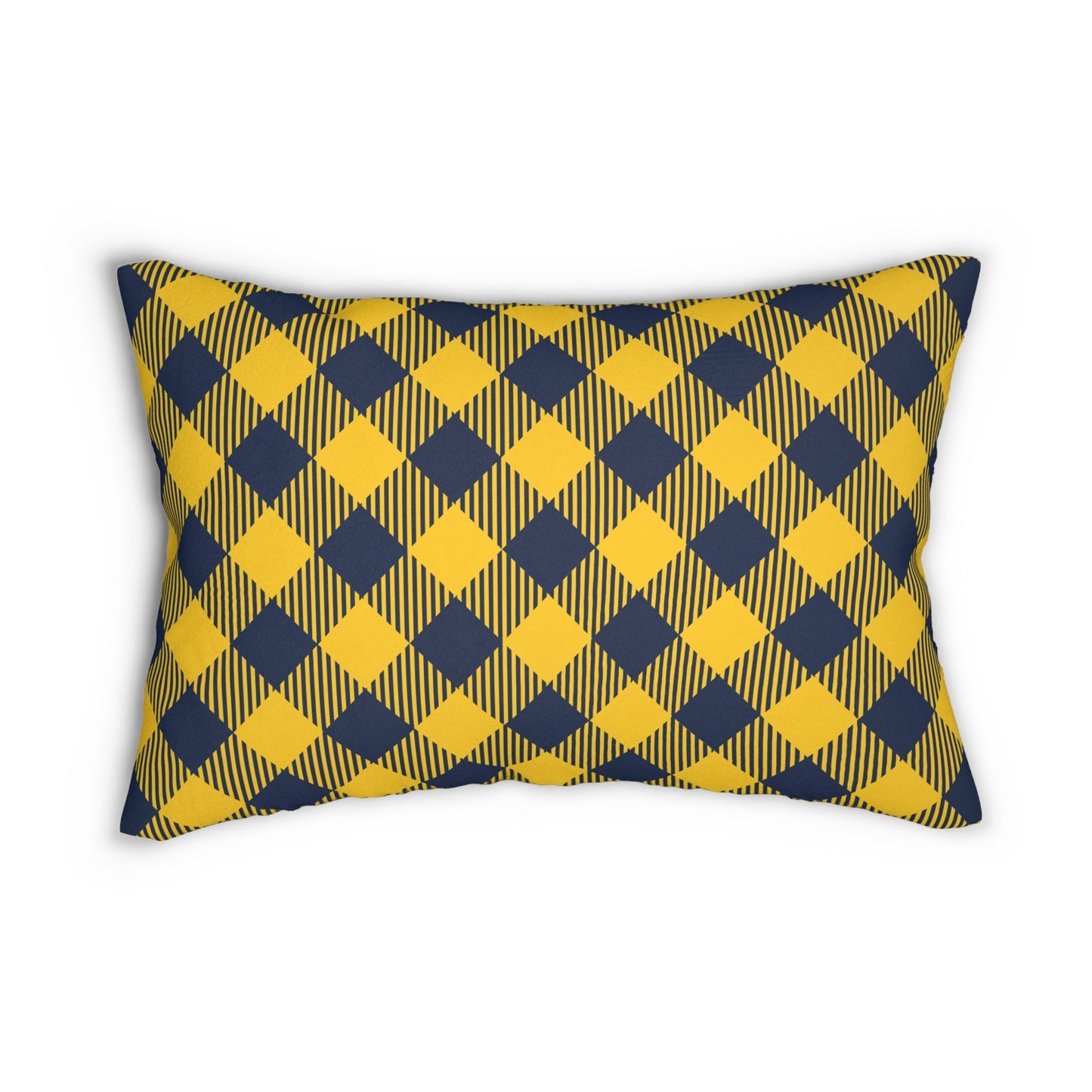 Pillow | Yellow & Blue | Gingham