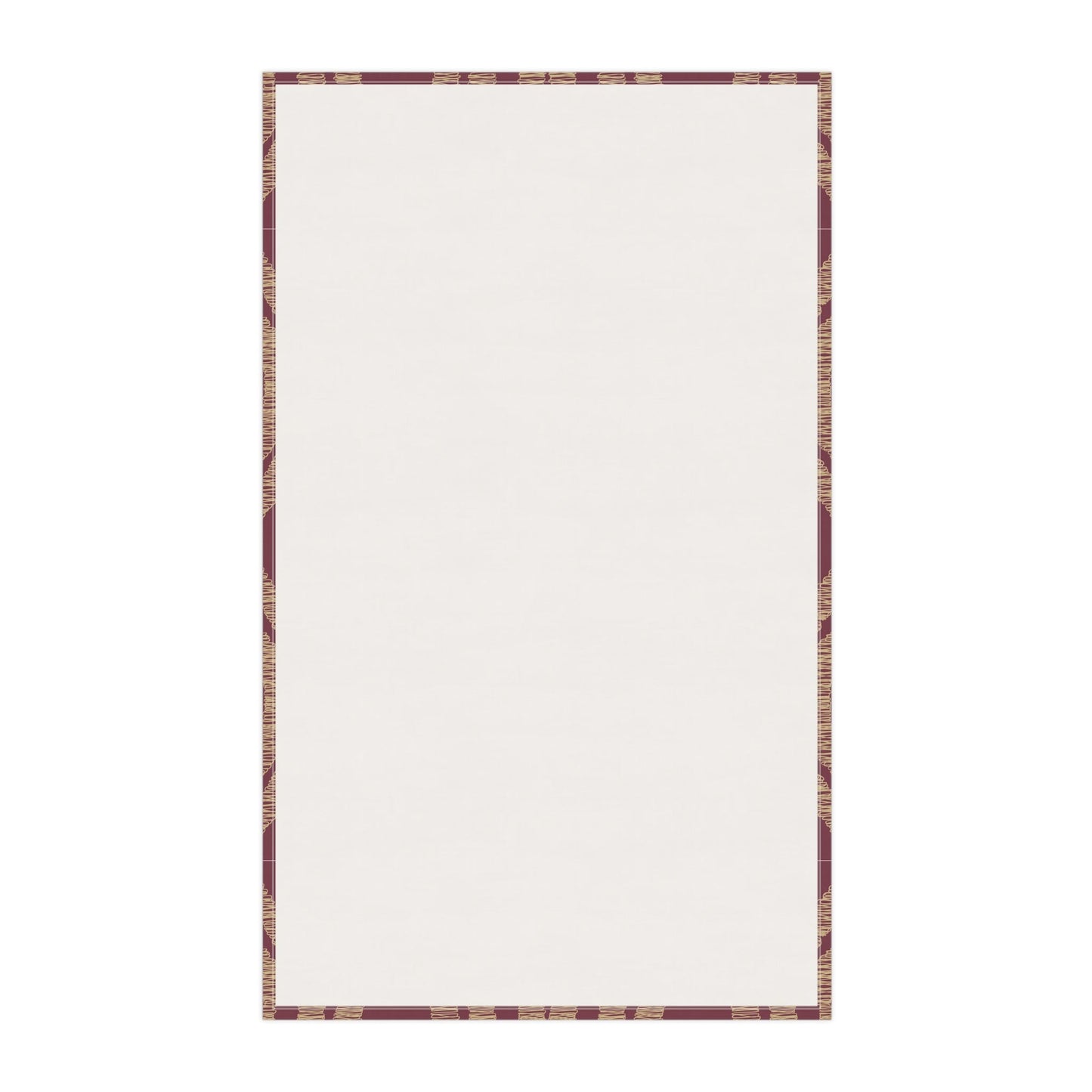 Tea Towels | Maroon & Gold | Ogee