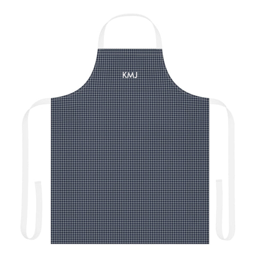 Apron - Personalized | Navy & White | Houndstooth