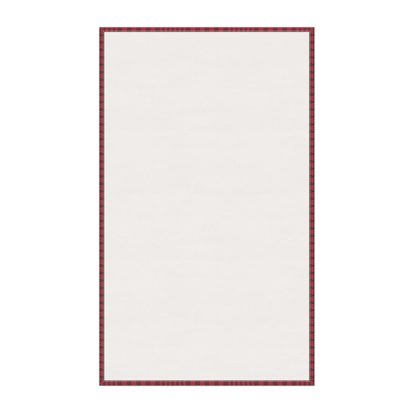 Tea Towels | Red & Black | Tweed