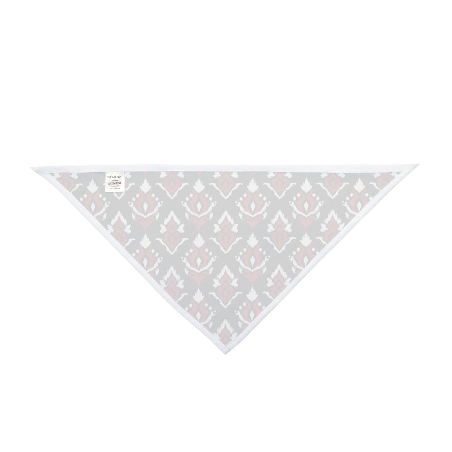 Pet Bandana | Red & Black | Ikat