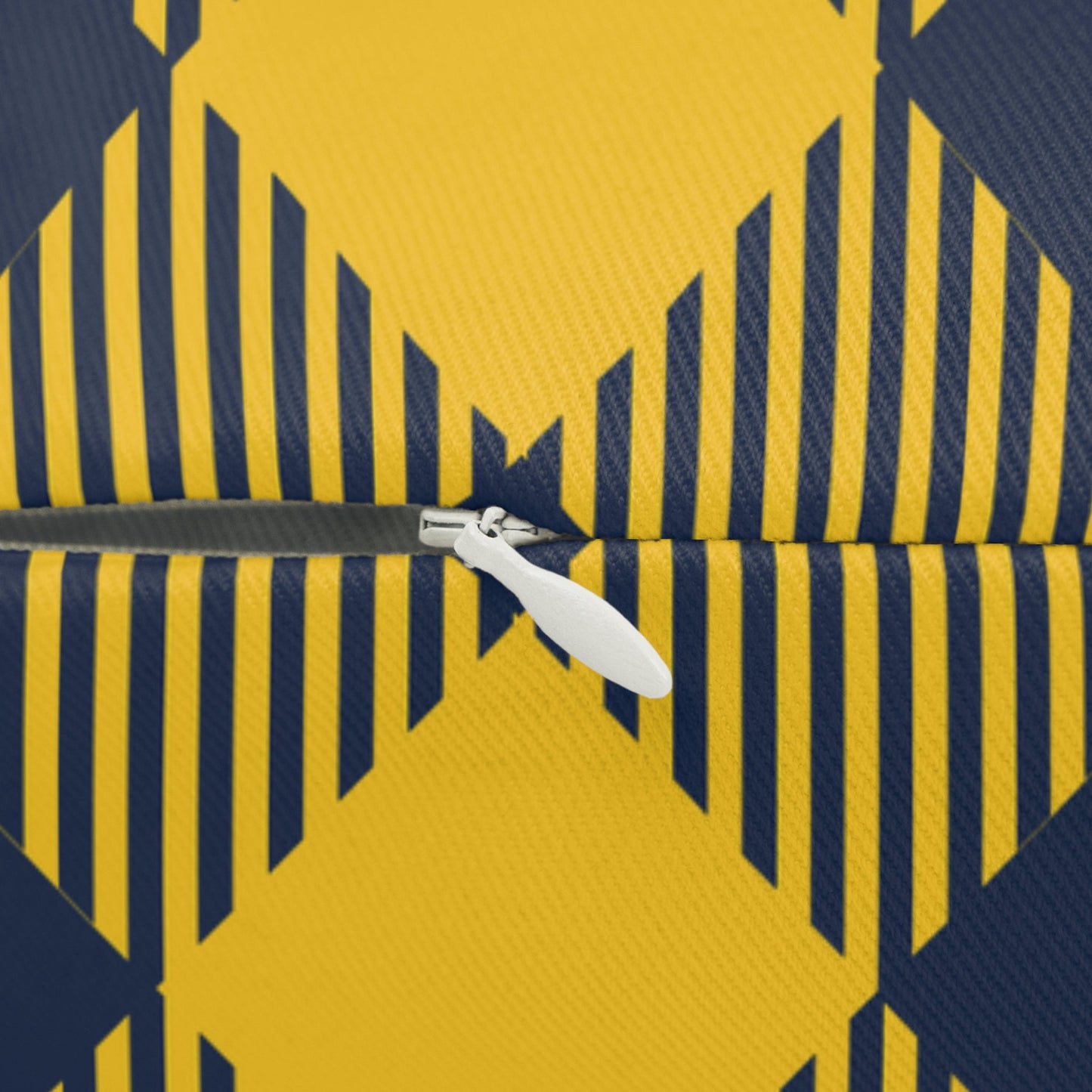 Pillow | Yellow & Blue | Gingham