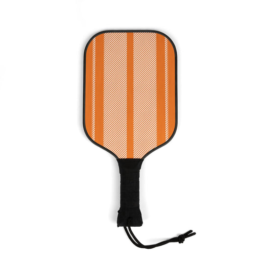 Pickleball Paddle Kit | Orange & White | Stripe