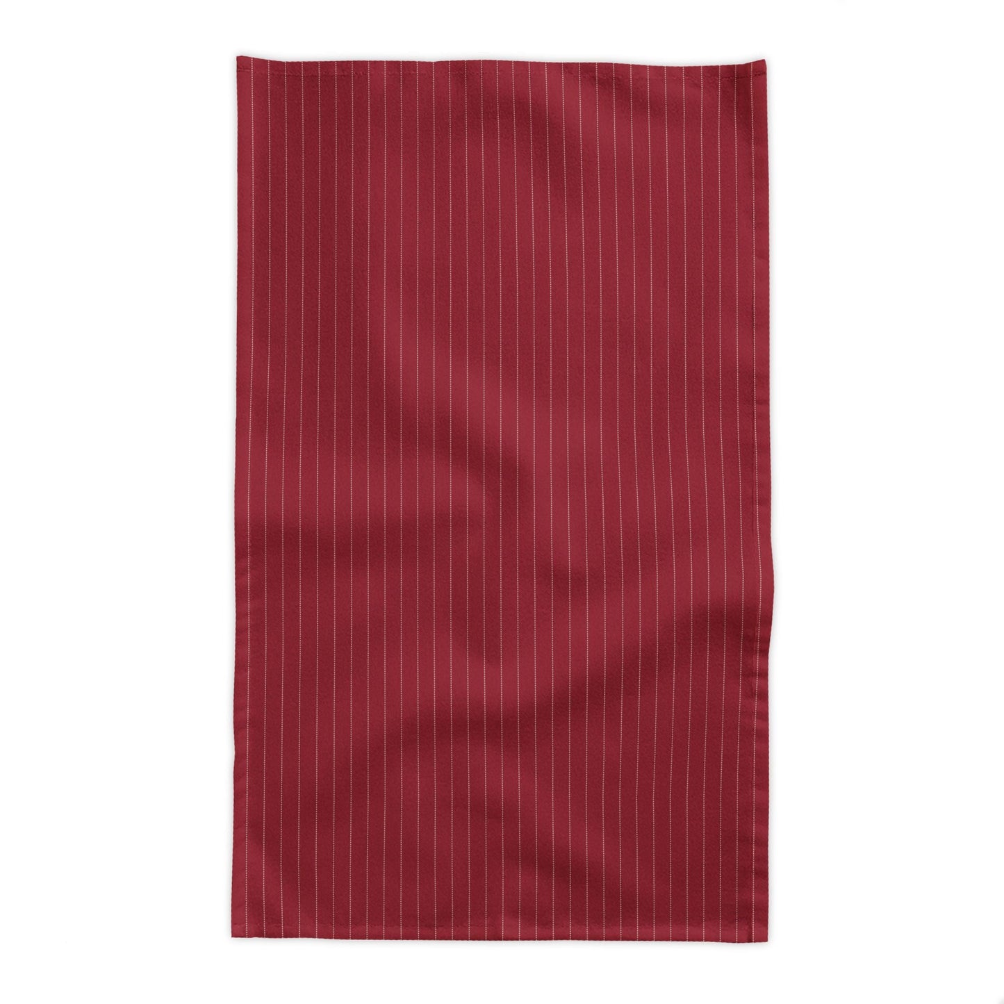 Tablecloth | Maroon & White | Pinstripe