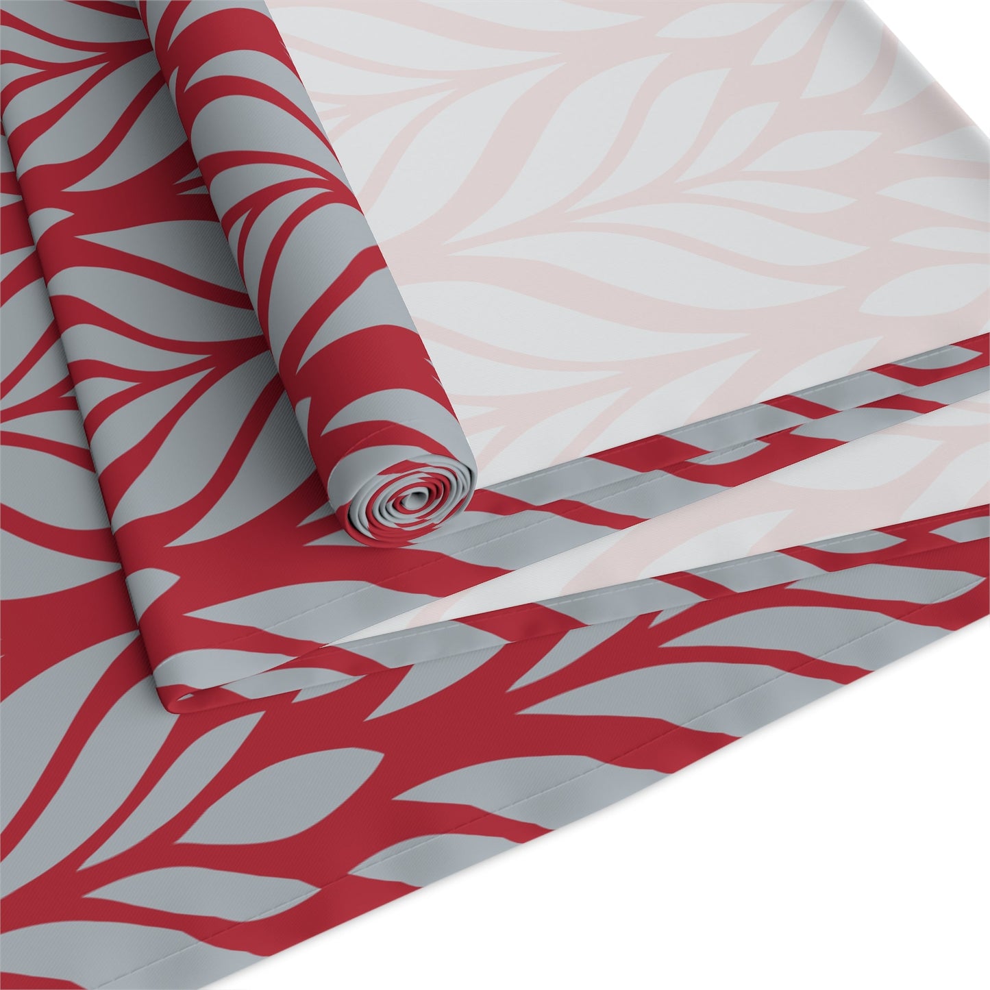 Table Runner | Red & Gray | Palm