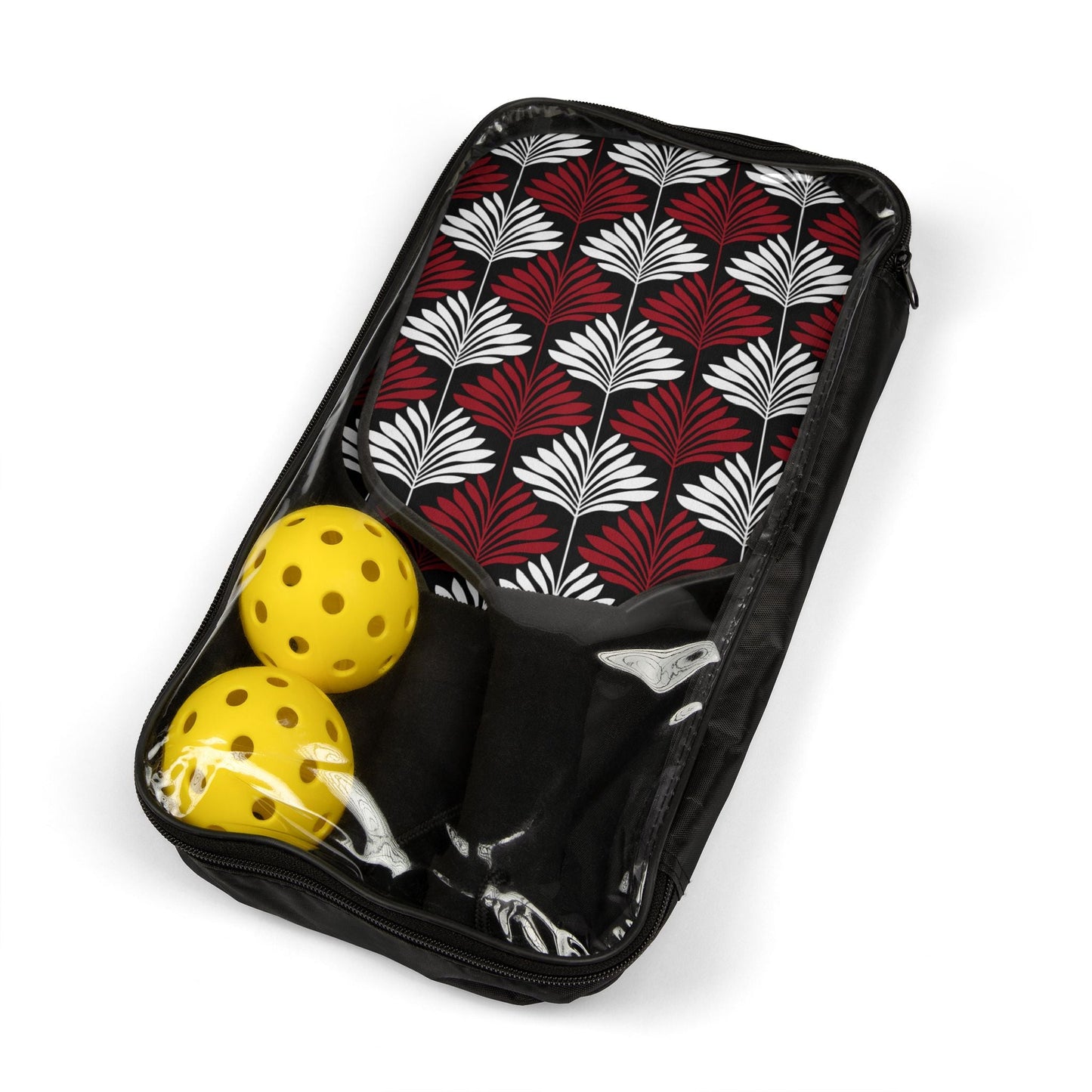 Pickleball Paddle Kit | Red & Black | Deco