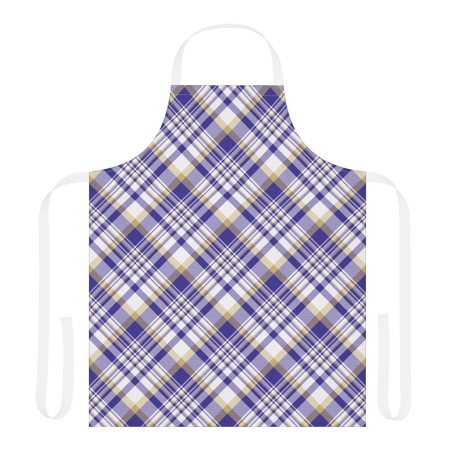 Apron | Purple & Gold | Tartan