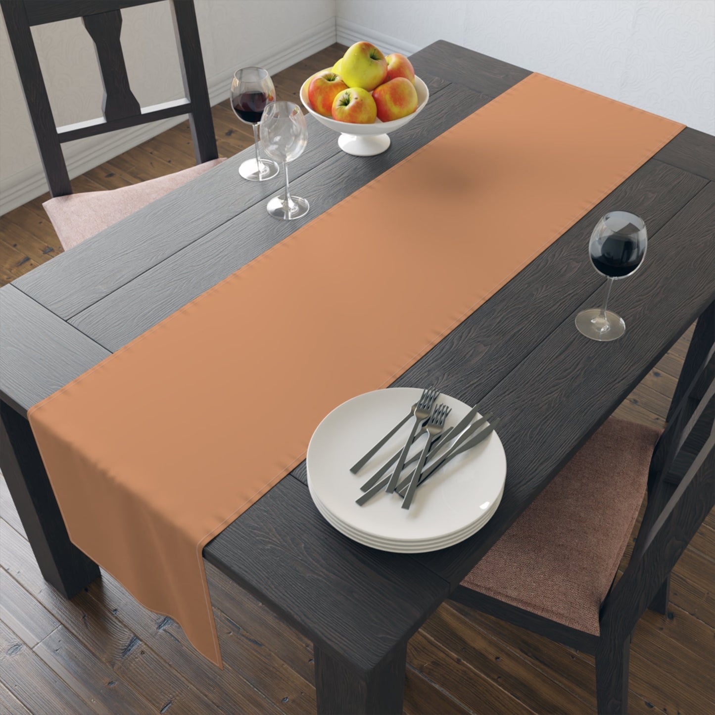 Table Runner | Orange & Blue | Light