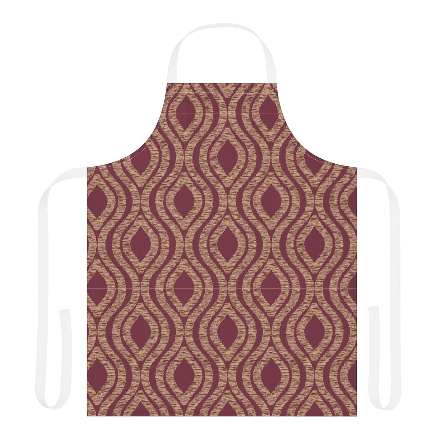 Apron | Maroon & Gold | Ogee
