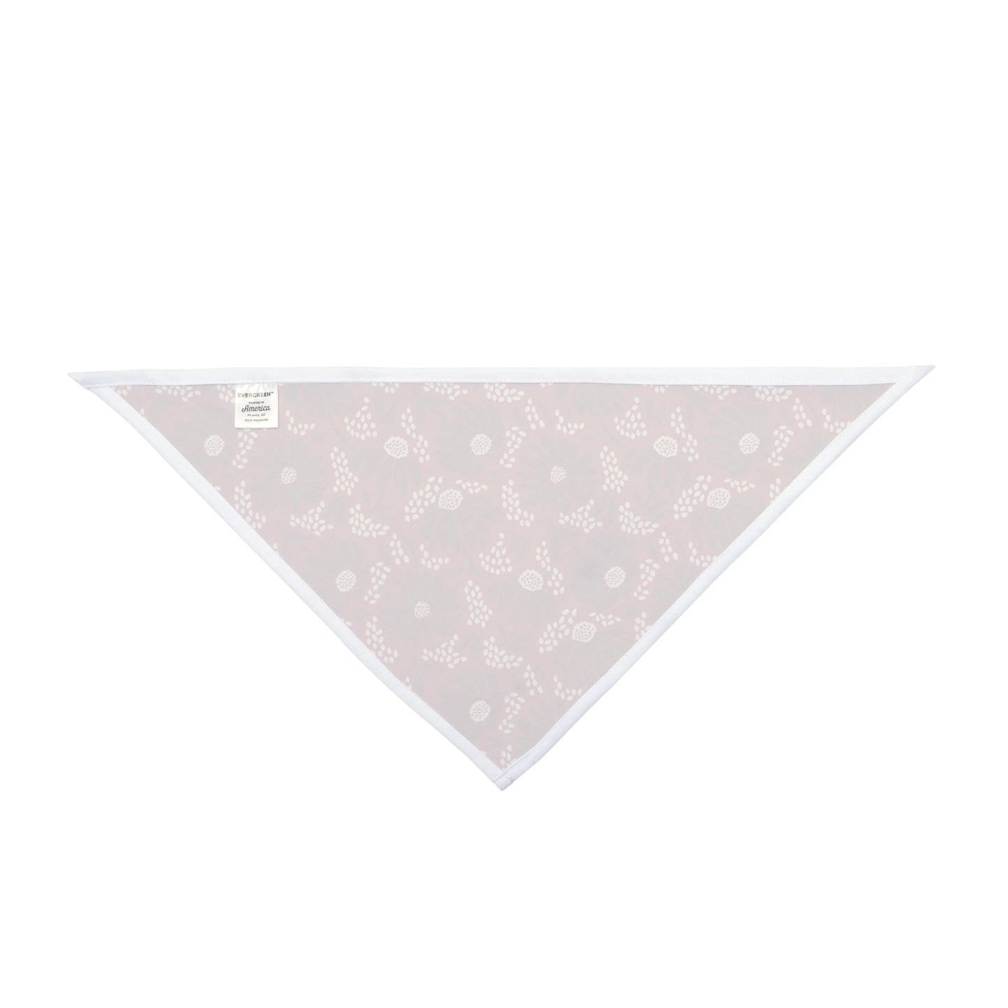 Pet Bandana | Maroon & White | Bellis