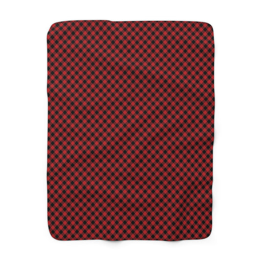 Sherpa Blanket | Salt Lake City, Utah | Gingham