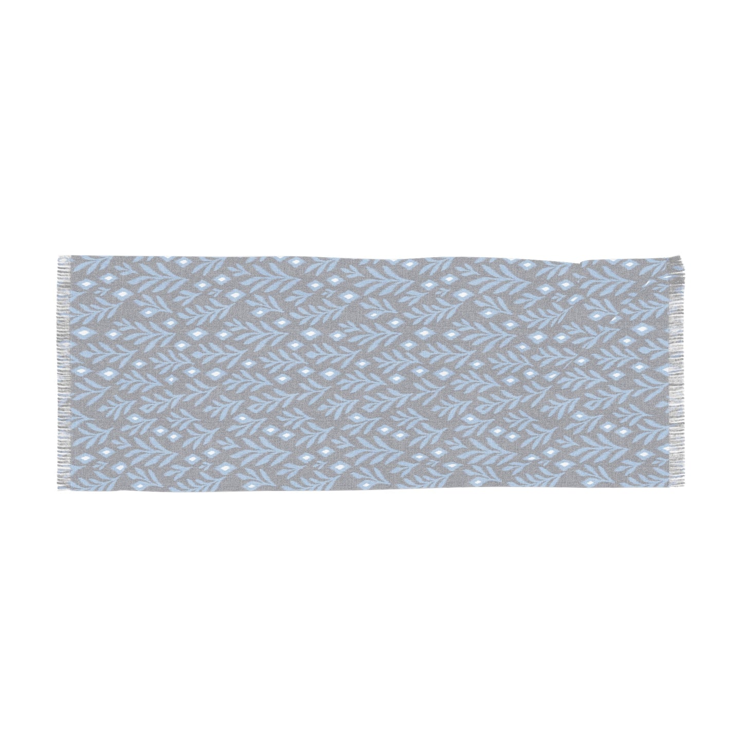 Scarf | Light Blue & White | Laurel
