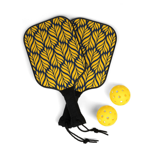 Pickleball Paddle Kit | Yellow & Blue | Palm