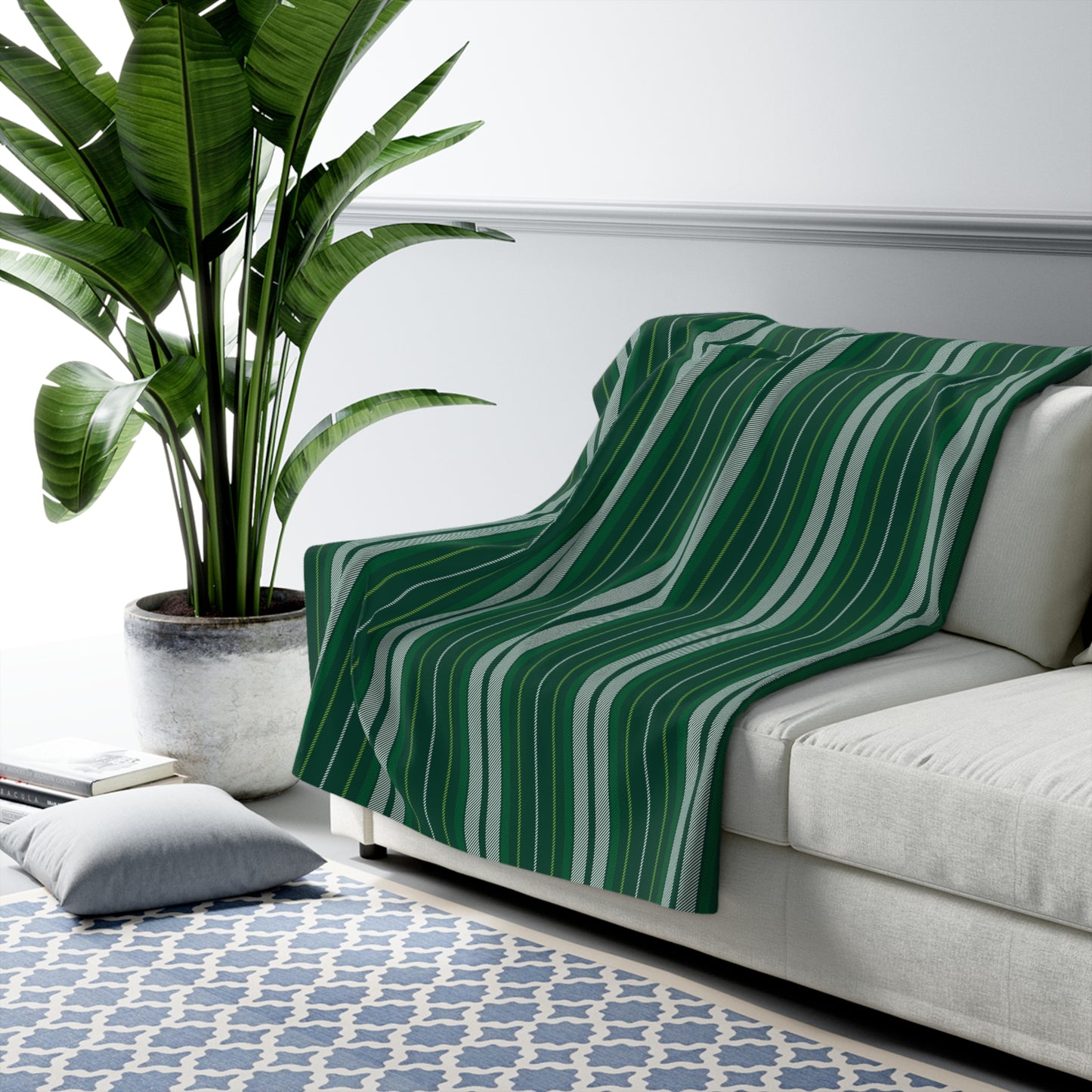 Sherpa Blanket | Eugene, Oregon | Stripe