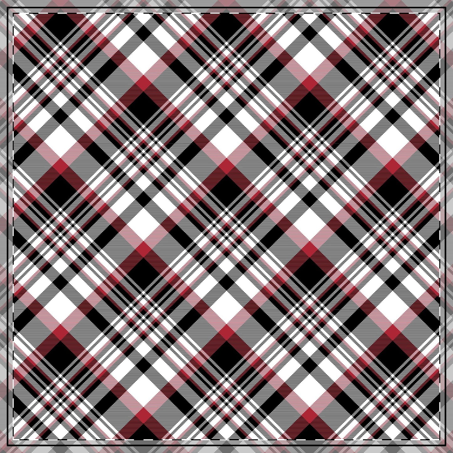 Tablecloth | Red & Black | Tartan