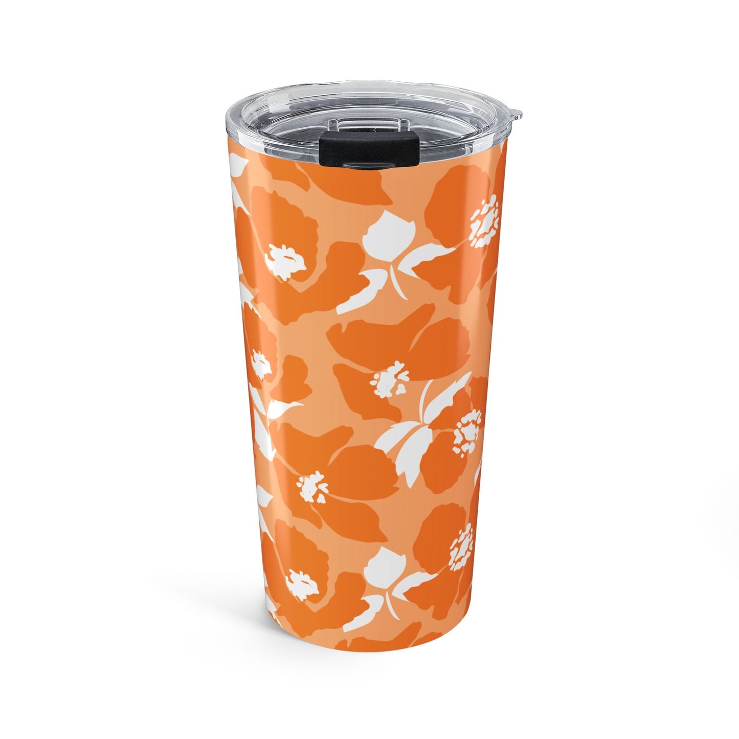 Tumbler | Orange & White | Poppy