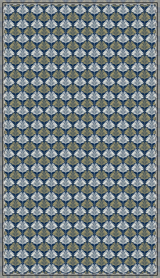 Tablecloth | Blue & Gold | Deco
