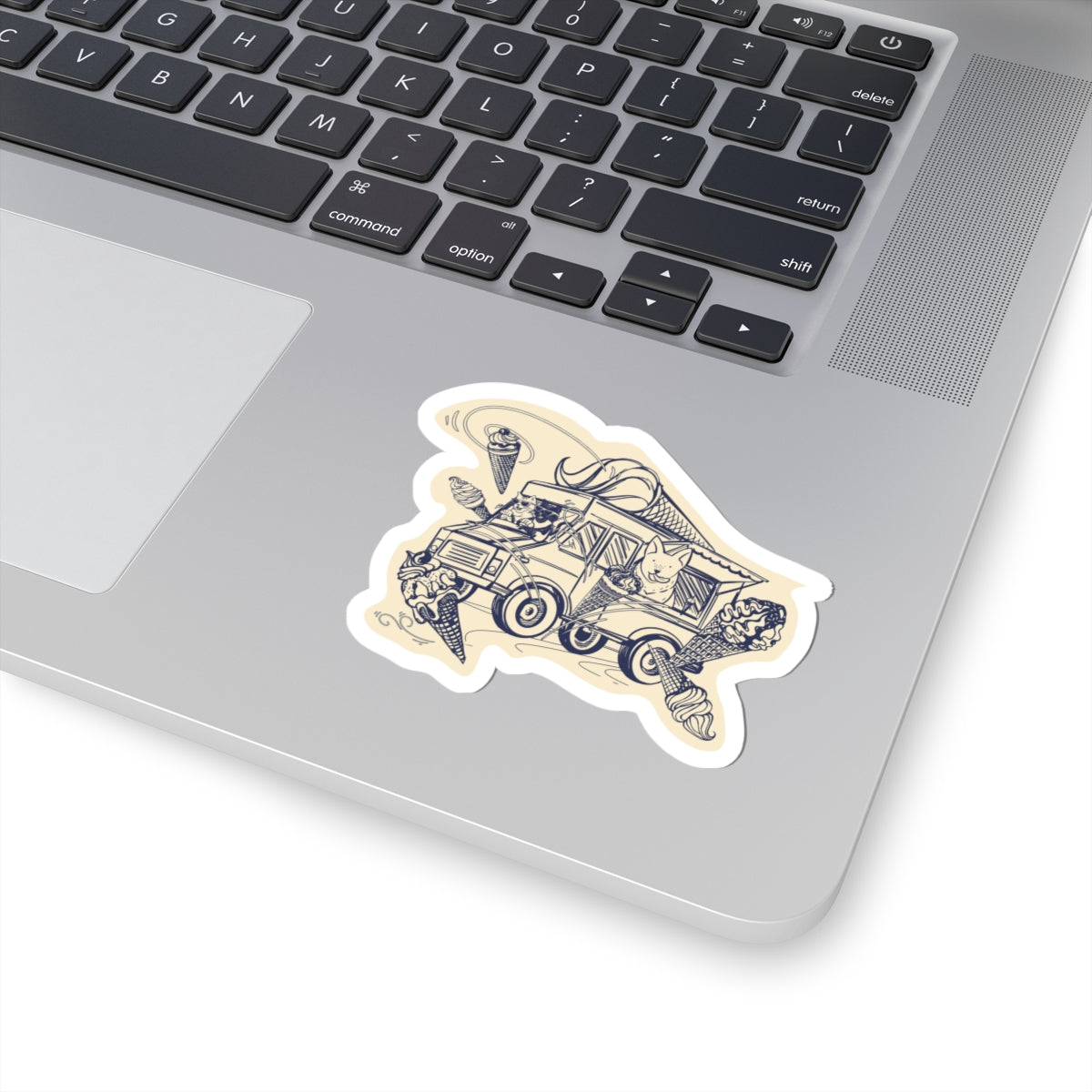 NYP Sticker | Cat Ice Cream | Color
