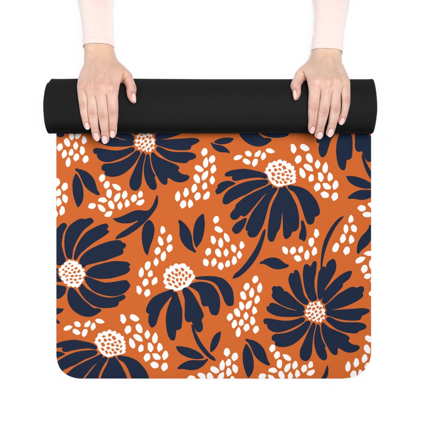 Yoga Mat | Orange & Blue | Bellis