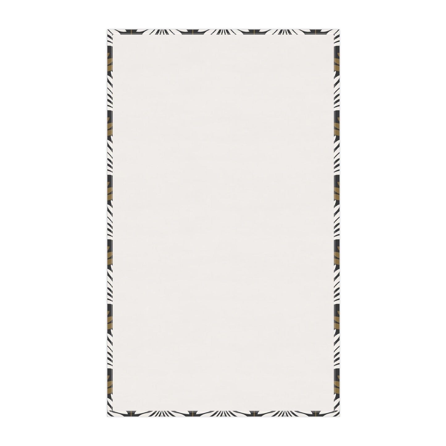 Tea Towel | Black & Gold | Deco