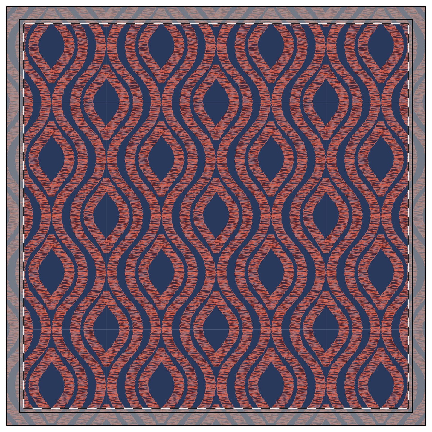 Napkin 4-set | Charlottesville, Virginia | Ogee