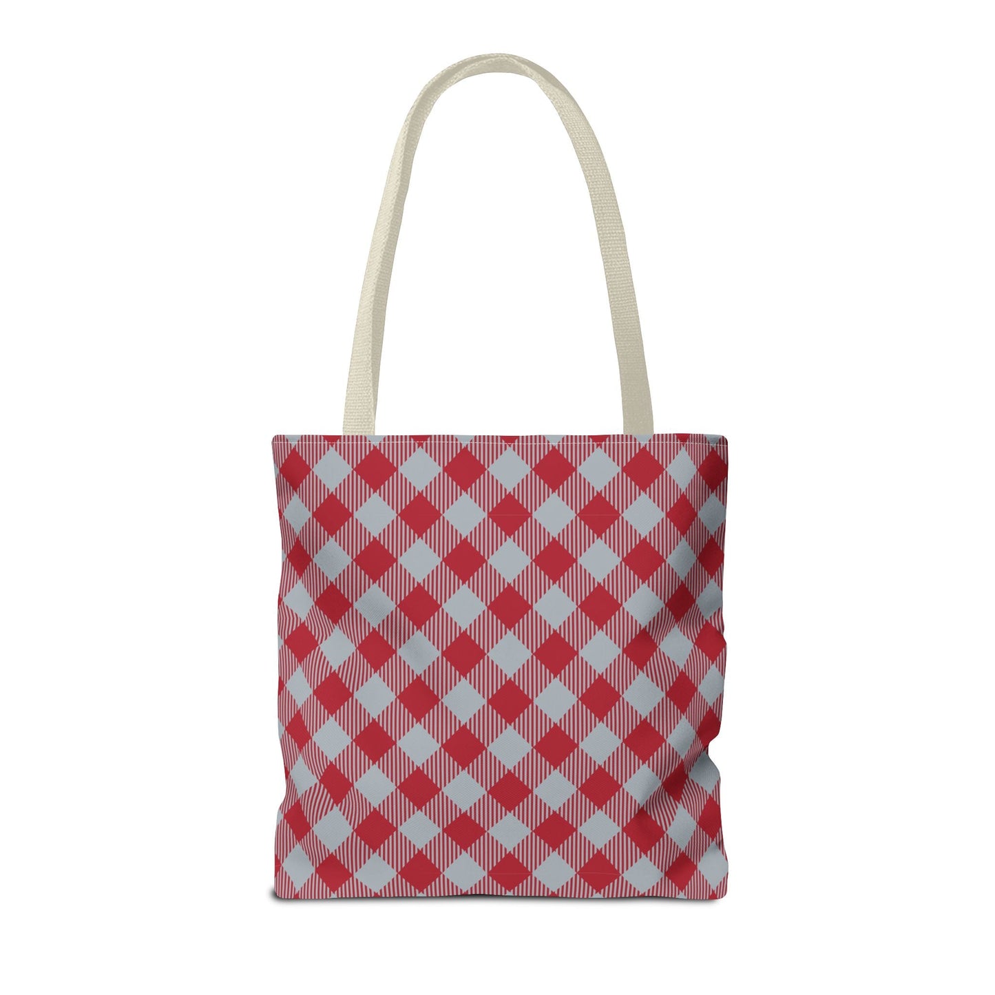 Totes | Red & Gray | Gingham