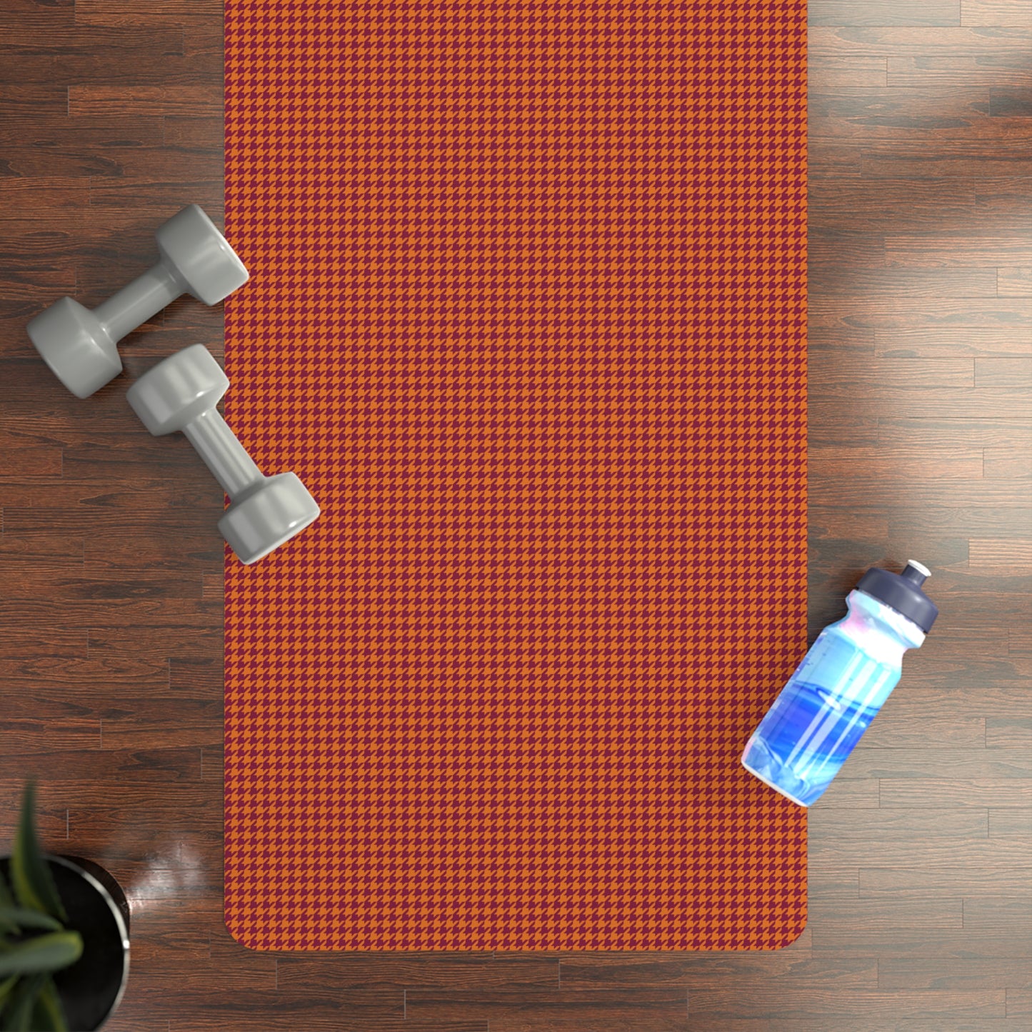 Yoga Mat | Blacksburg, Virginia | Houndstooth