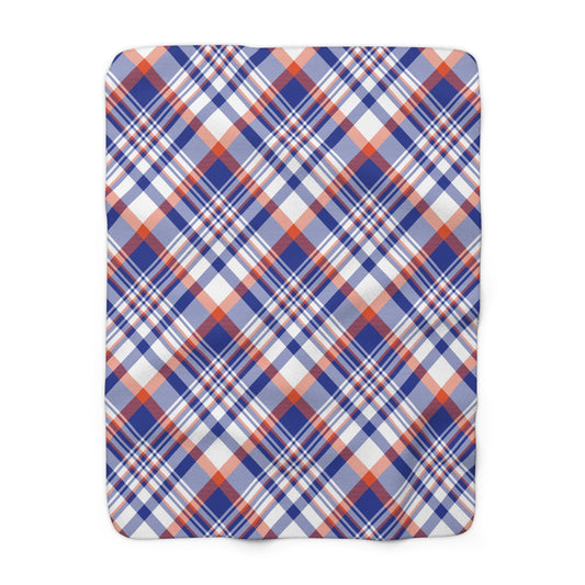 Sherpa Fleece Blanket | Gainesville, Florida | Tartan