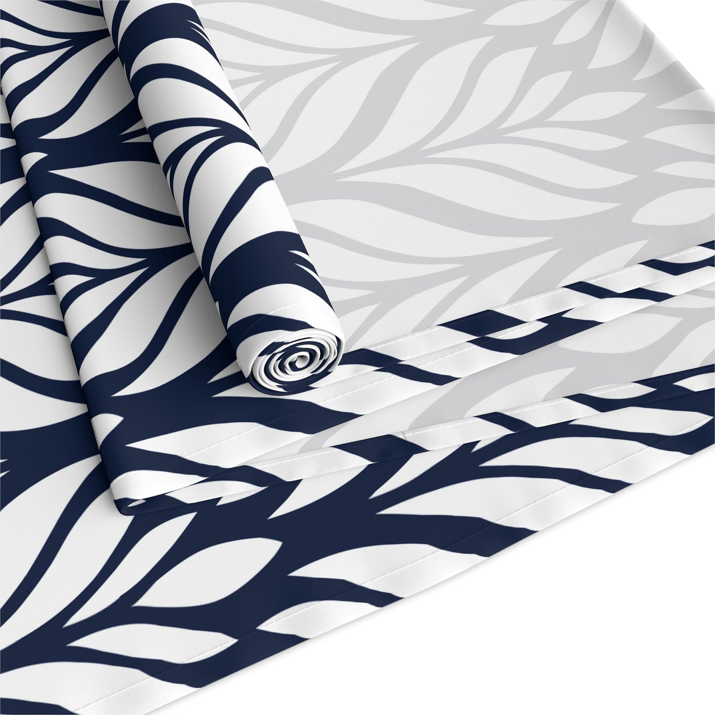 Table Runner | Navy & White | Palm