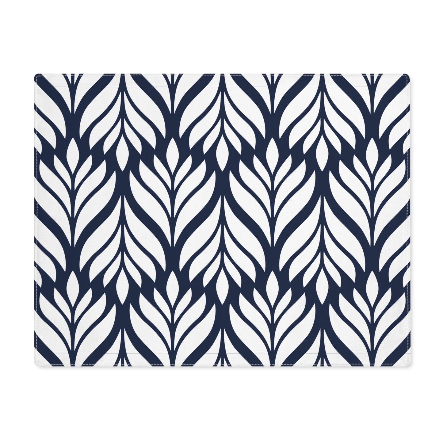 Placemat | Navy & White | Palm