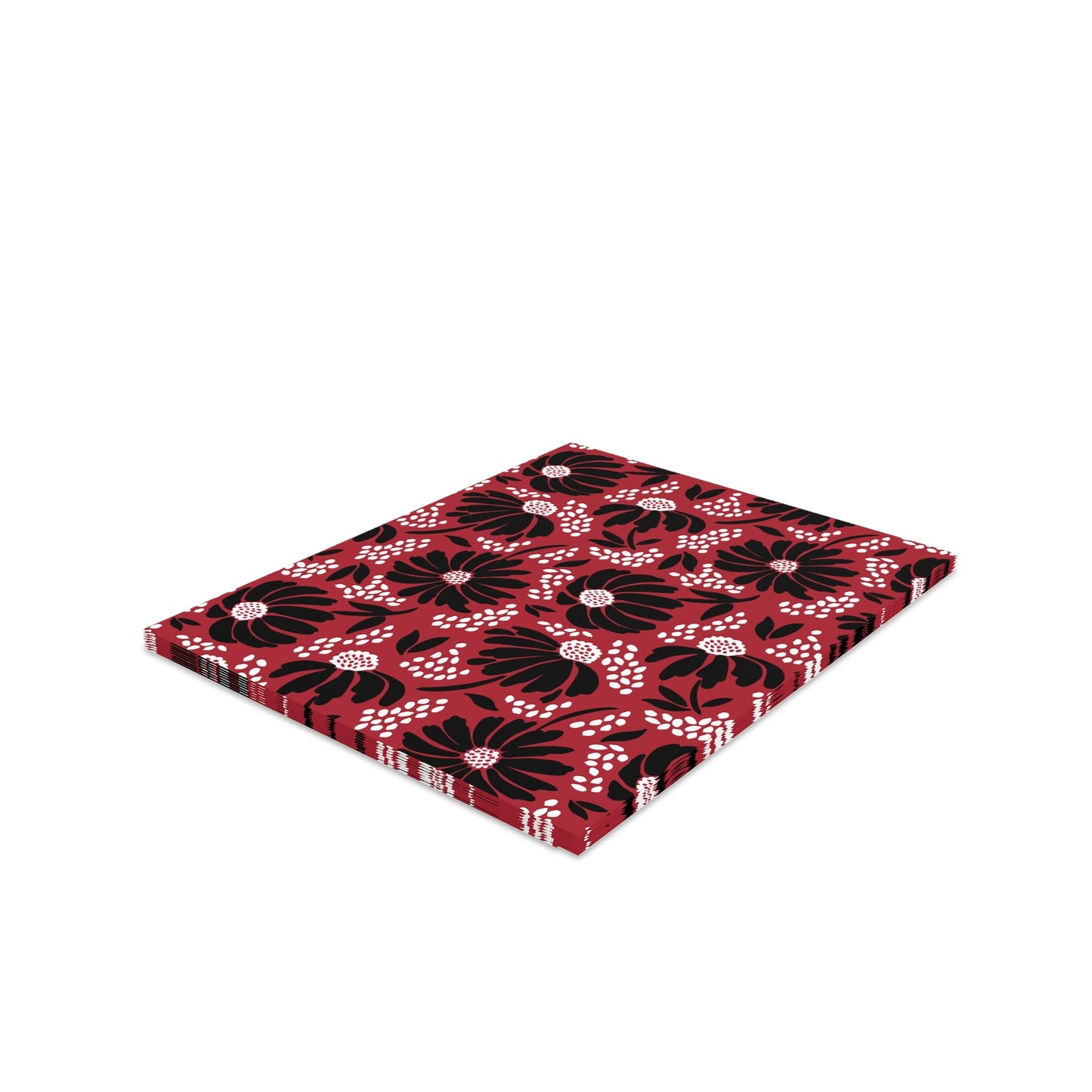 Notecards Set | Red & Black | Bellis
