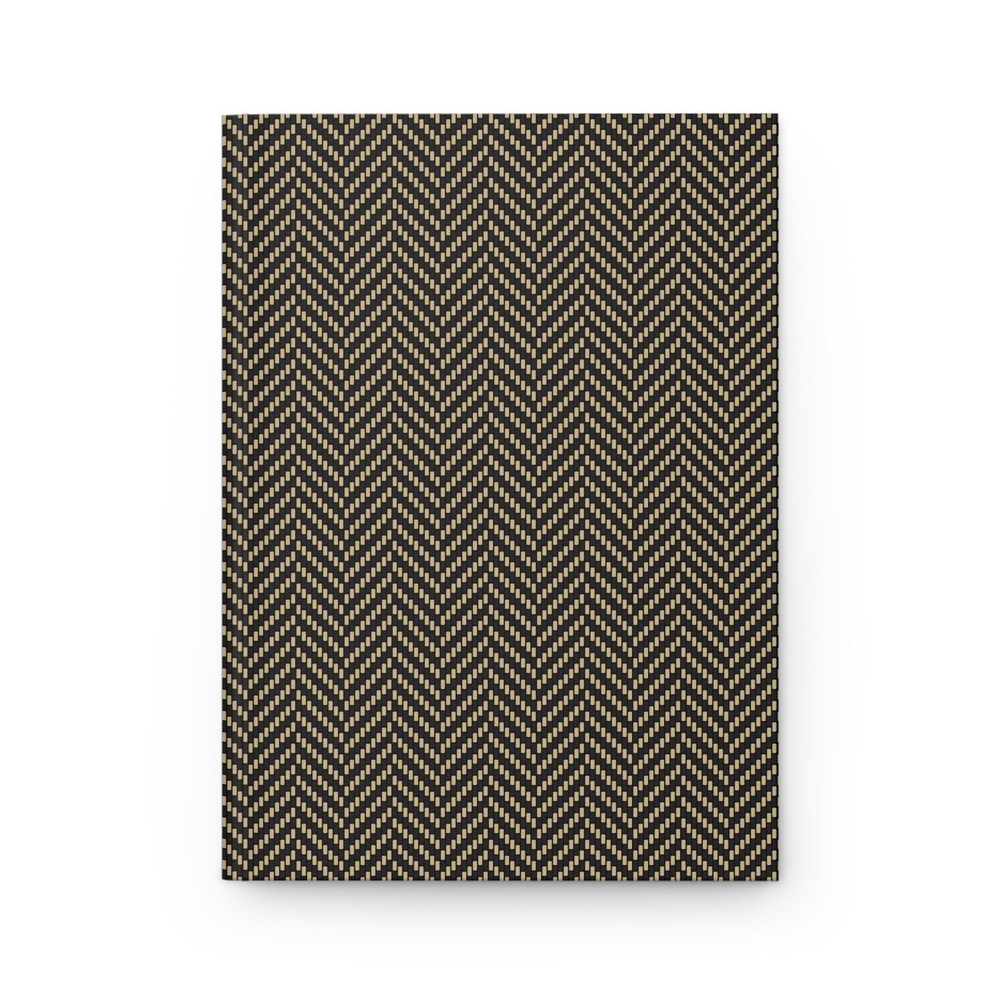Journal | Black & Gold | Herringbone