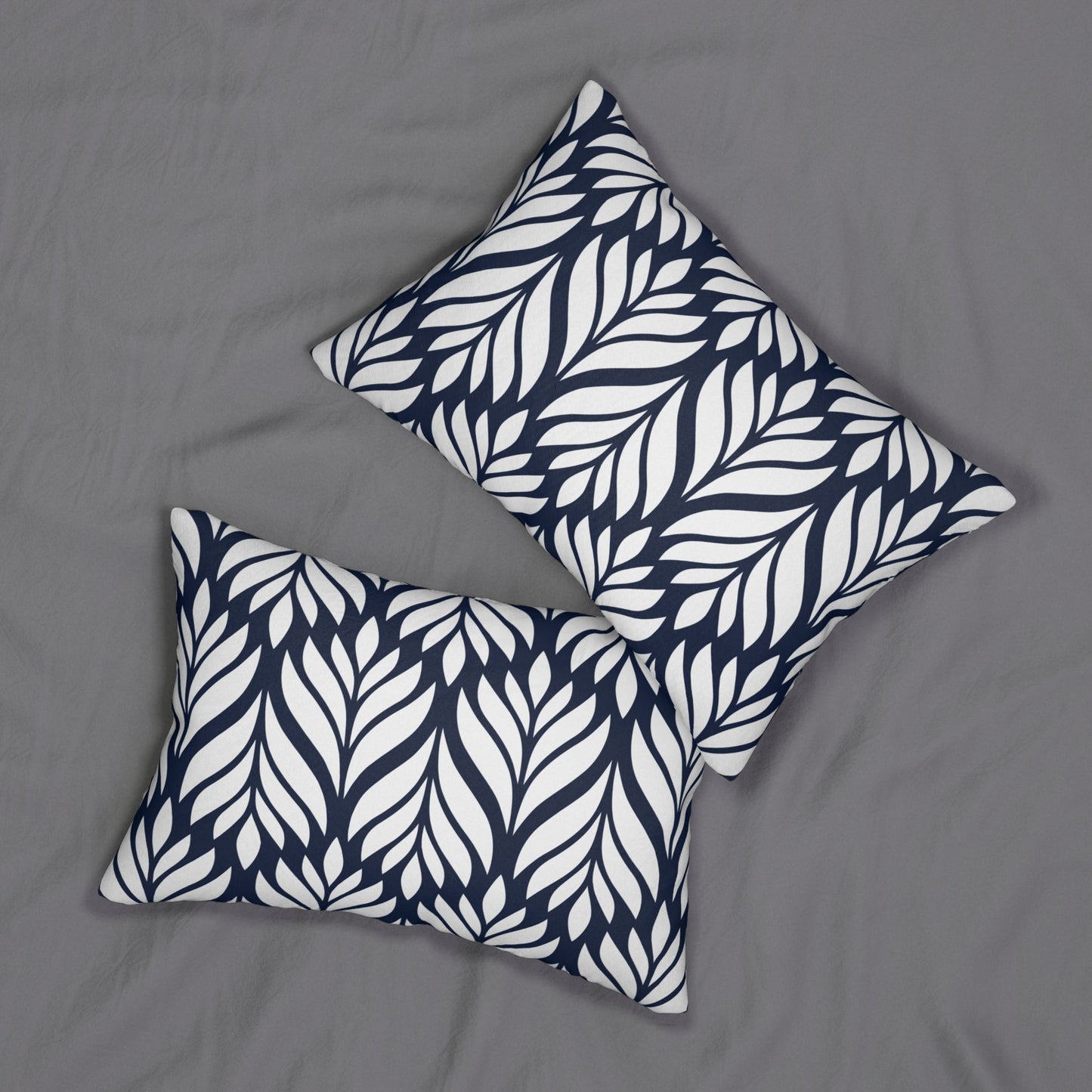 Pillow | Navy & White | Palm