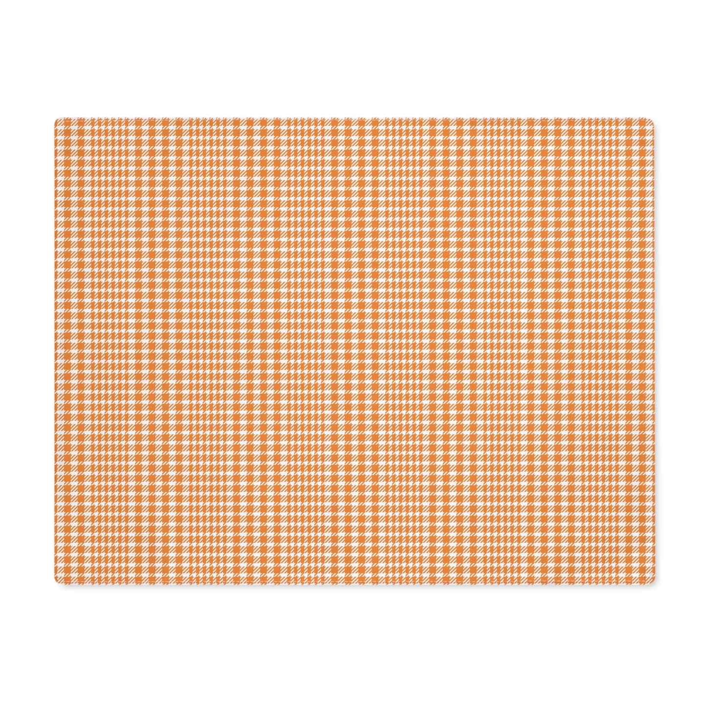 Placemat | Orange & White | Tweed