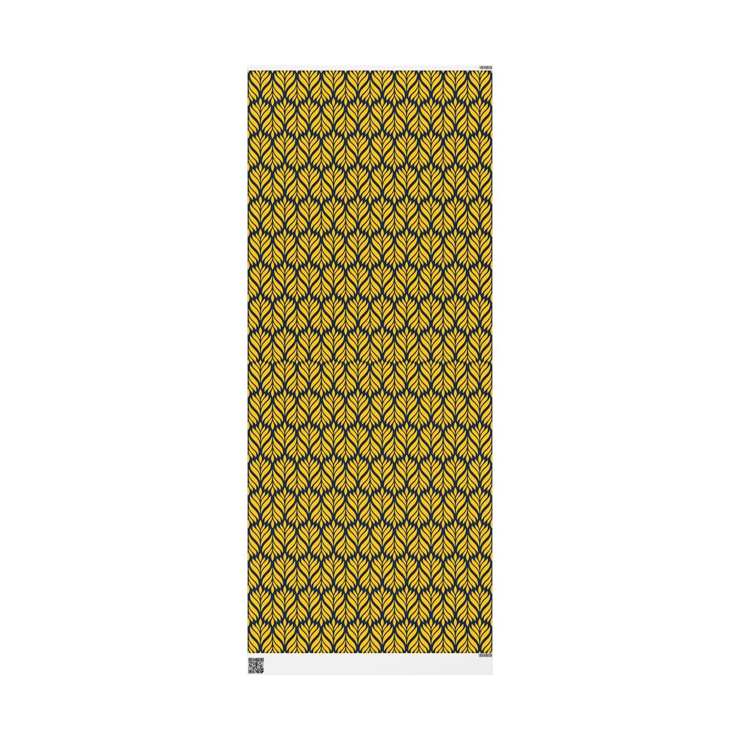 Gift Wrap | Yellow & Blue | Palm