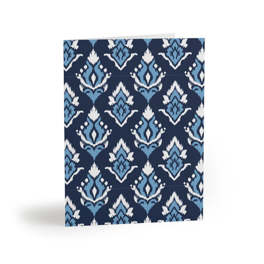 Notecards | Light Blue & White | Ikat