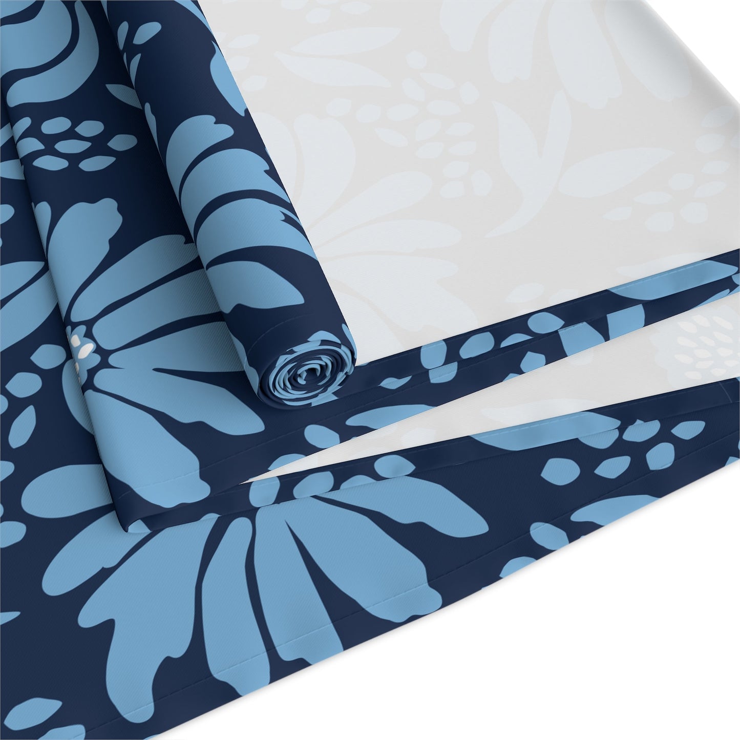 Table Runner | Light Blue & White | Bellis