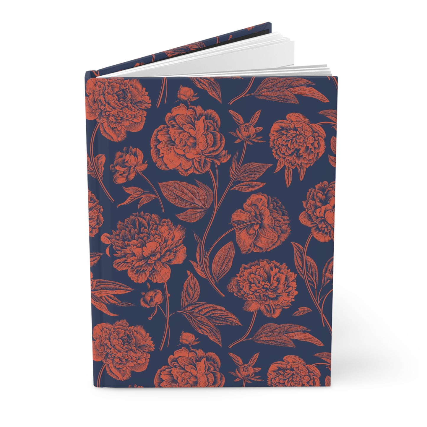 Hardcover Journal | Charlottesville, Virginia | Peony
