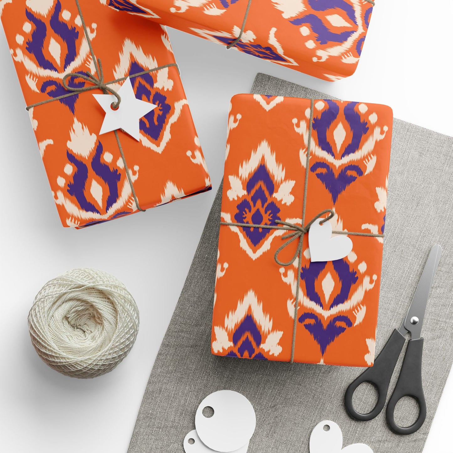 Gift Wrap | Clemson, South Carolina | Ikat
