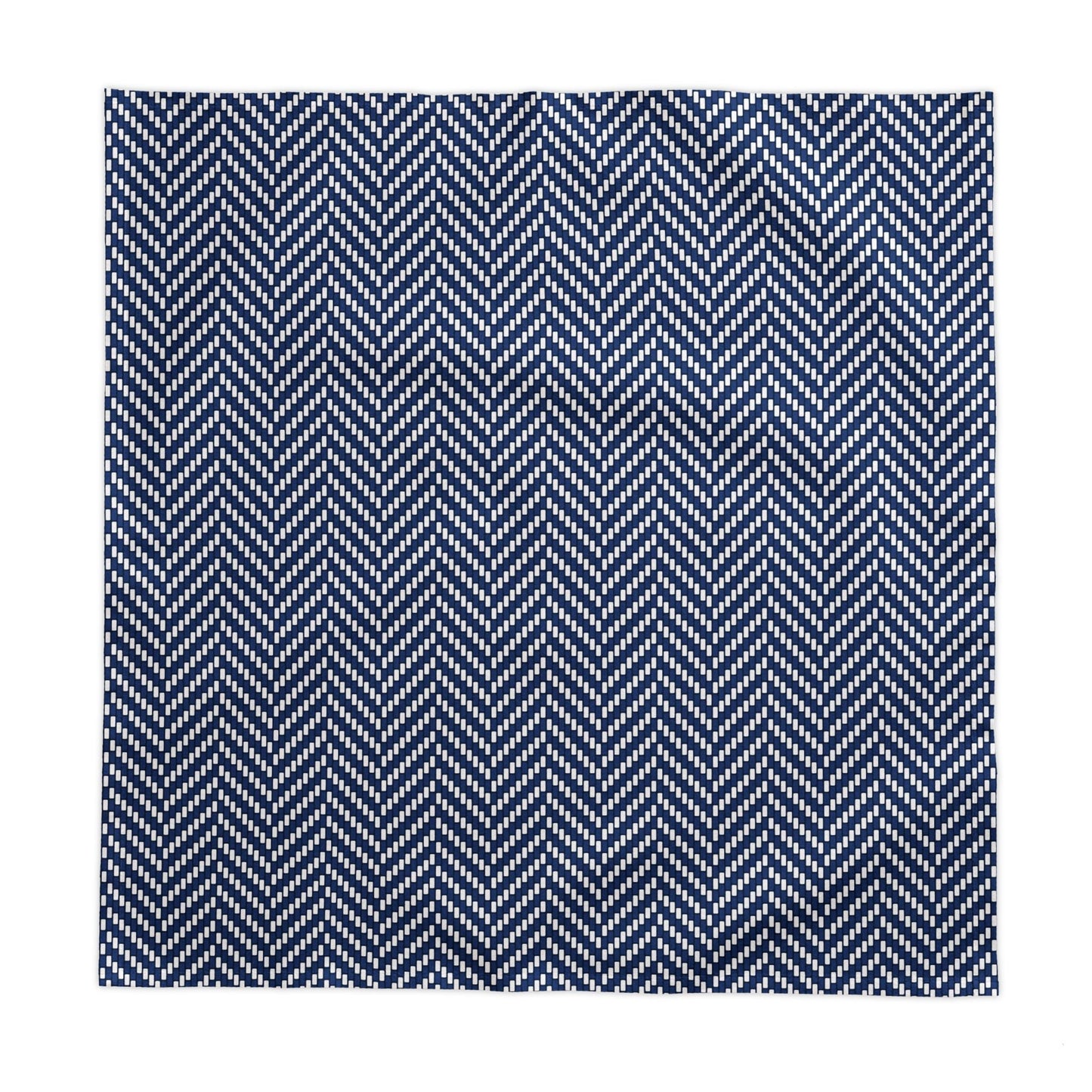 Tablecloth | Navy & White | Herringbone