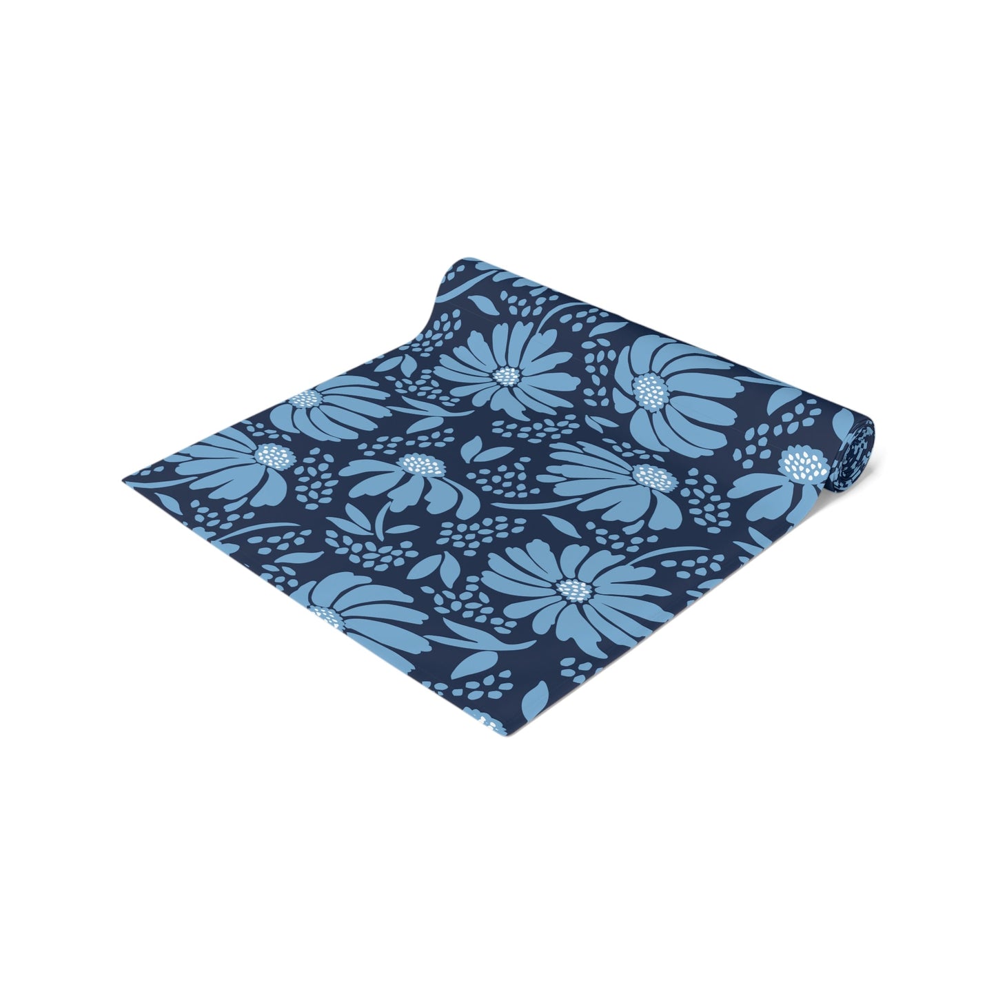 Table Runner | Light Blue & White | Bellis