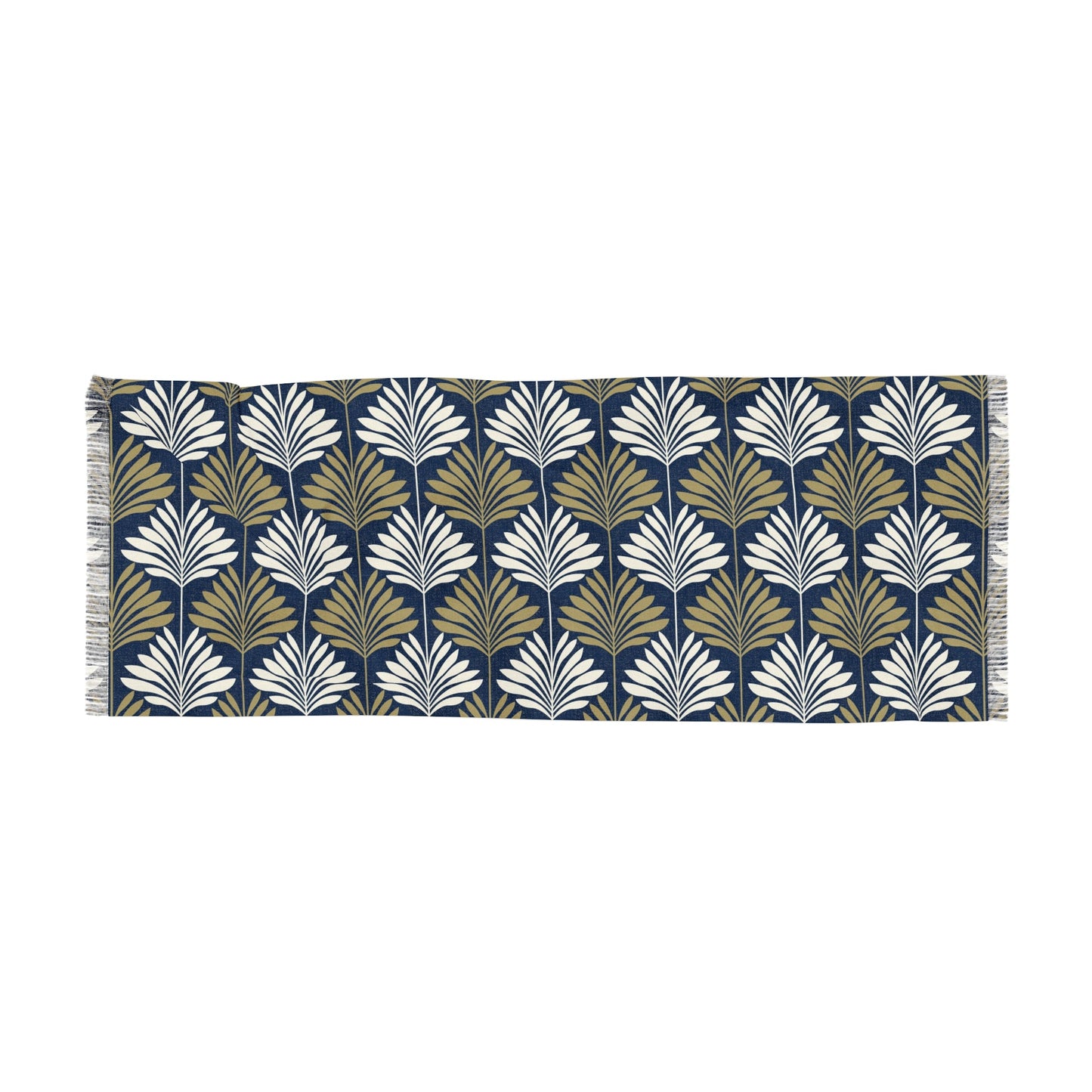 Scarf | Blue & Gold | Deco