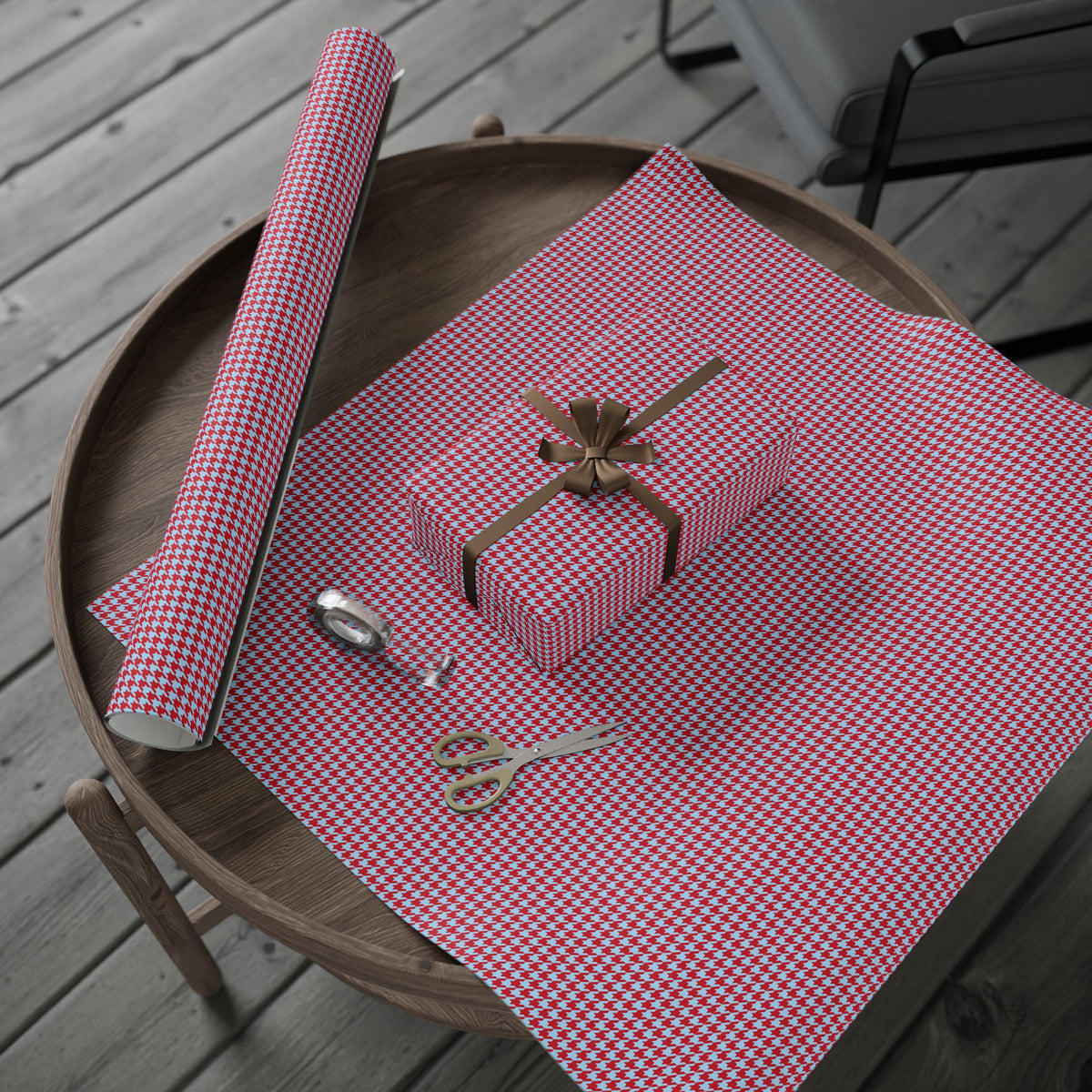 Gift Wrap | Oxford, Mississippi | Houndstooth