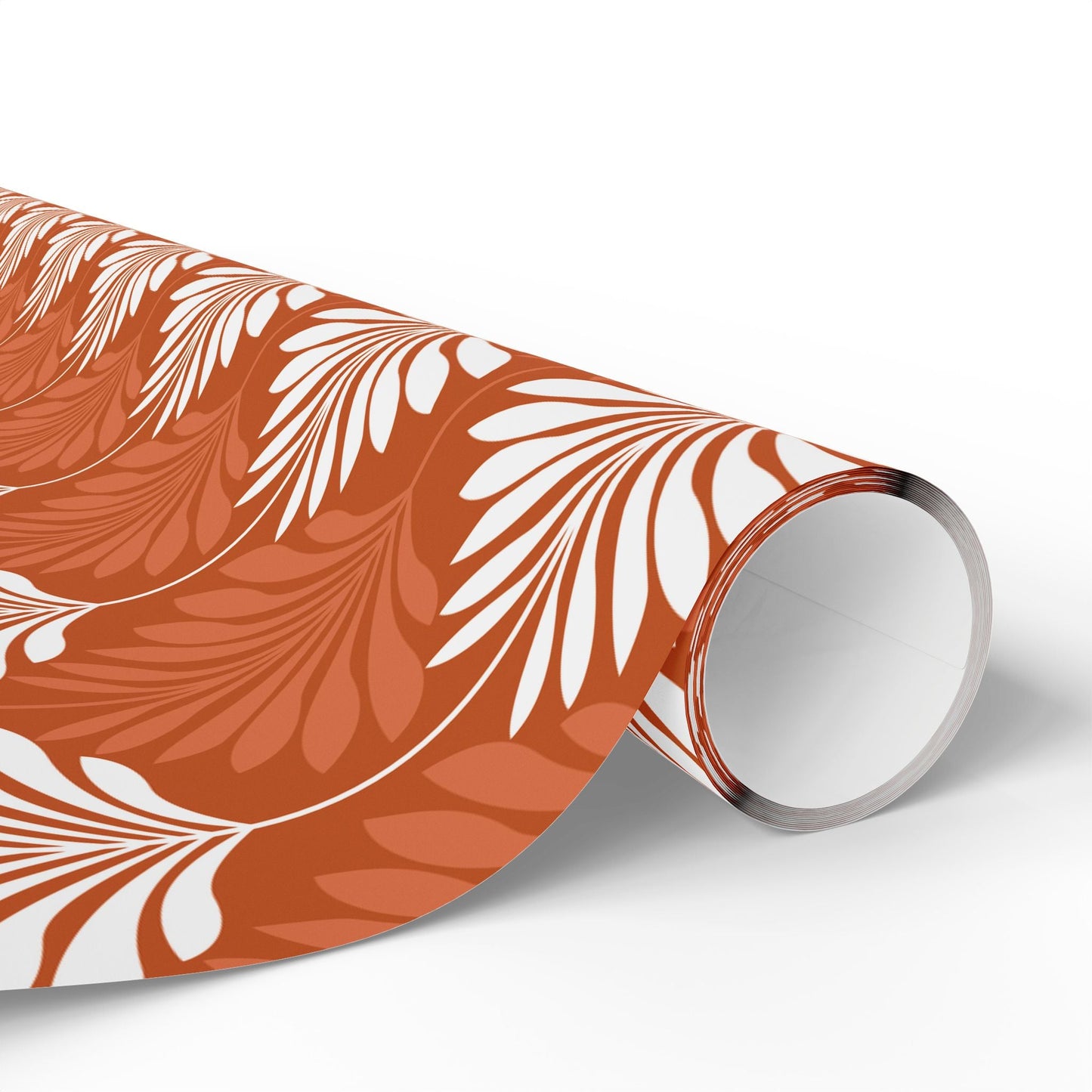 Gift Wrap | Dark Orange & White | Deco