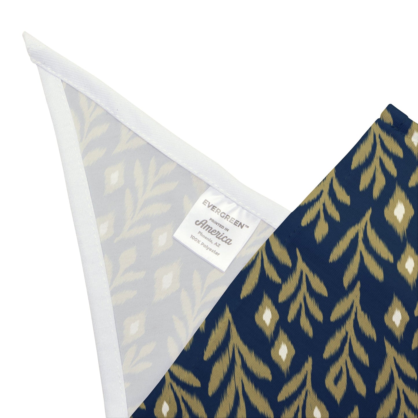 Pet Bandana | Blue & Gold | Laurel